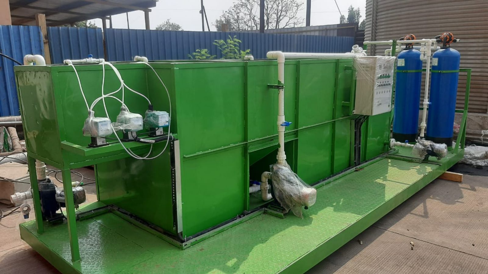 Effluent treatment plant built by S Group