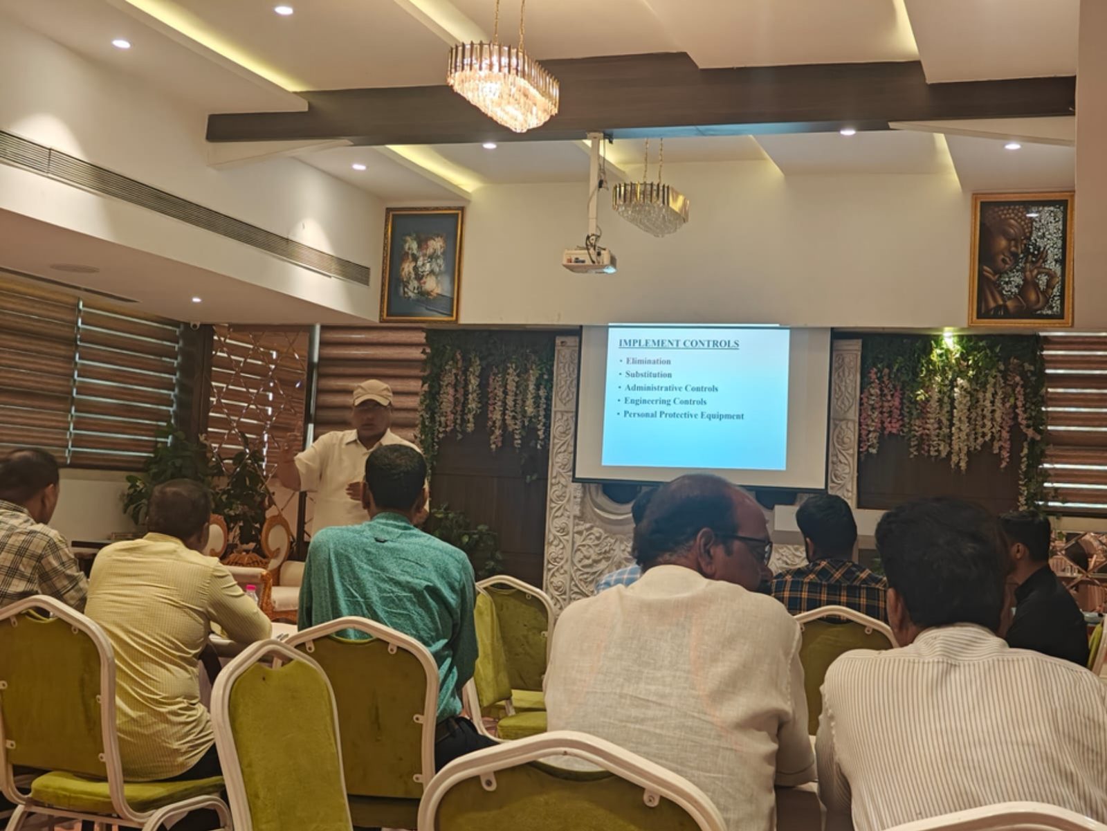 Safety training session